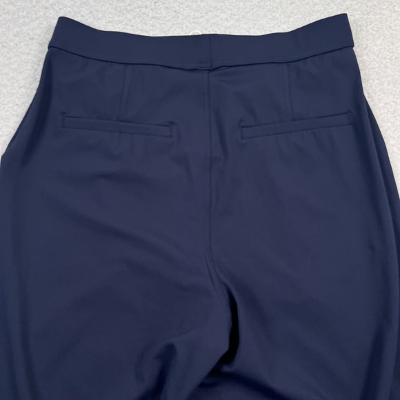 NWT Halara Pants Medium Wide Leg Pleated Stretch Side Pocket Athleisure Blue - Picture 13 of 13